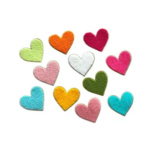 Adhesive Icon Patches White Heart