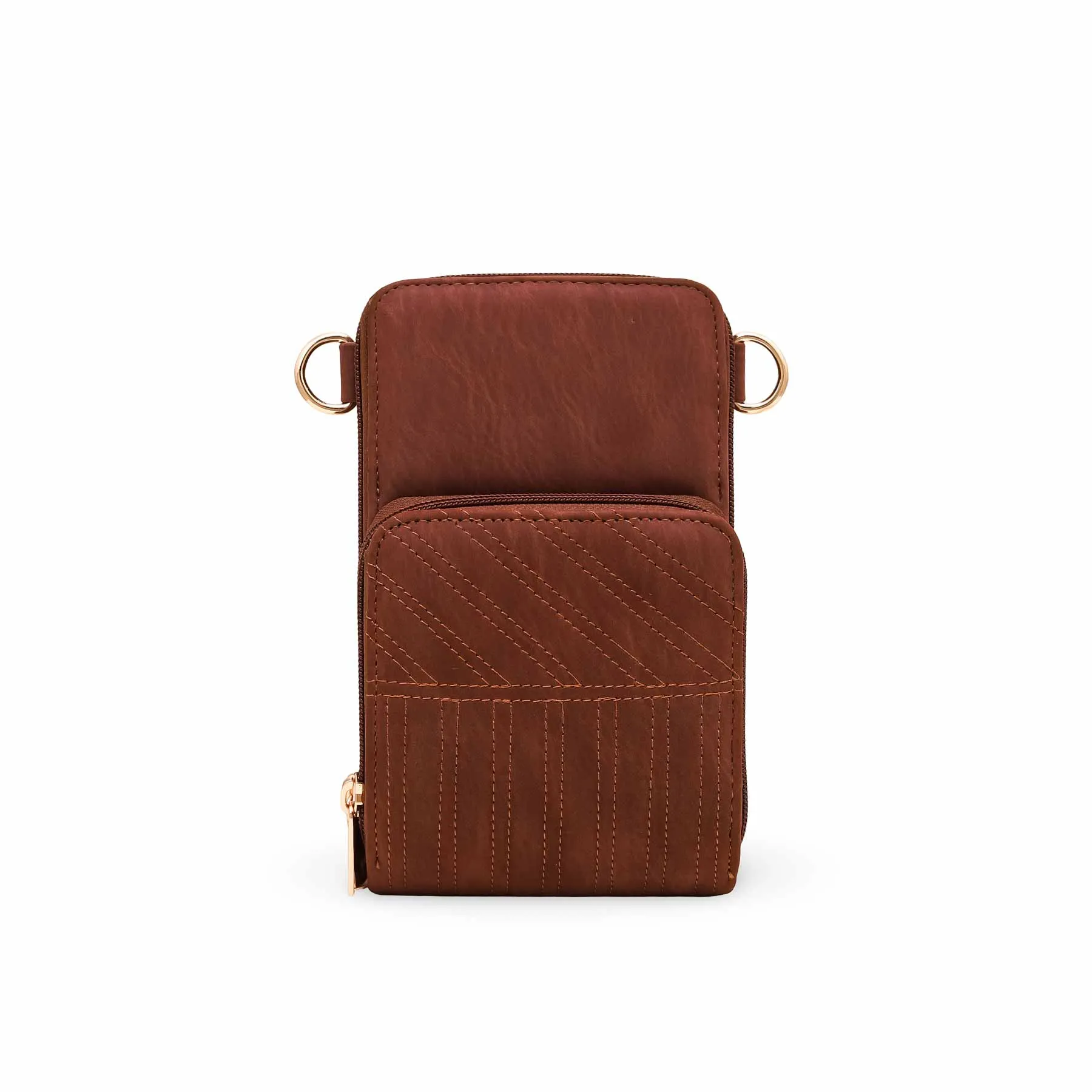Brown Casual Pouch P97493