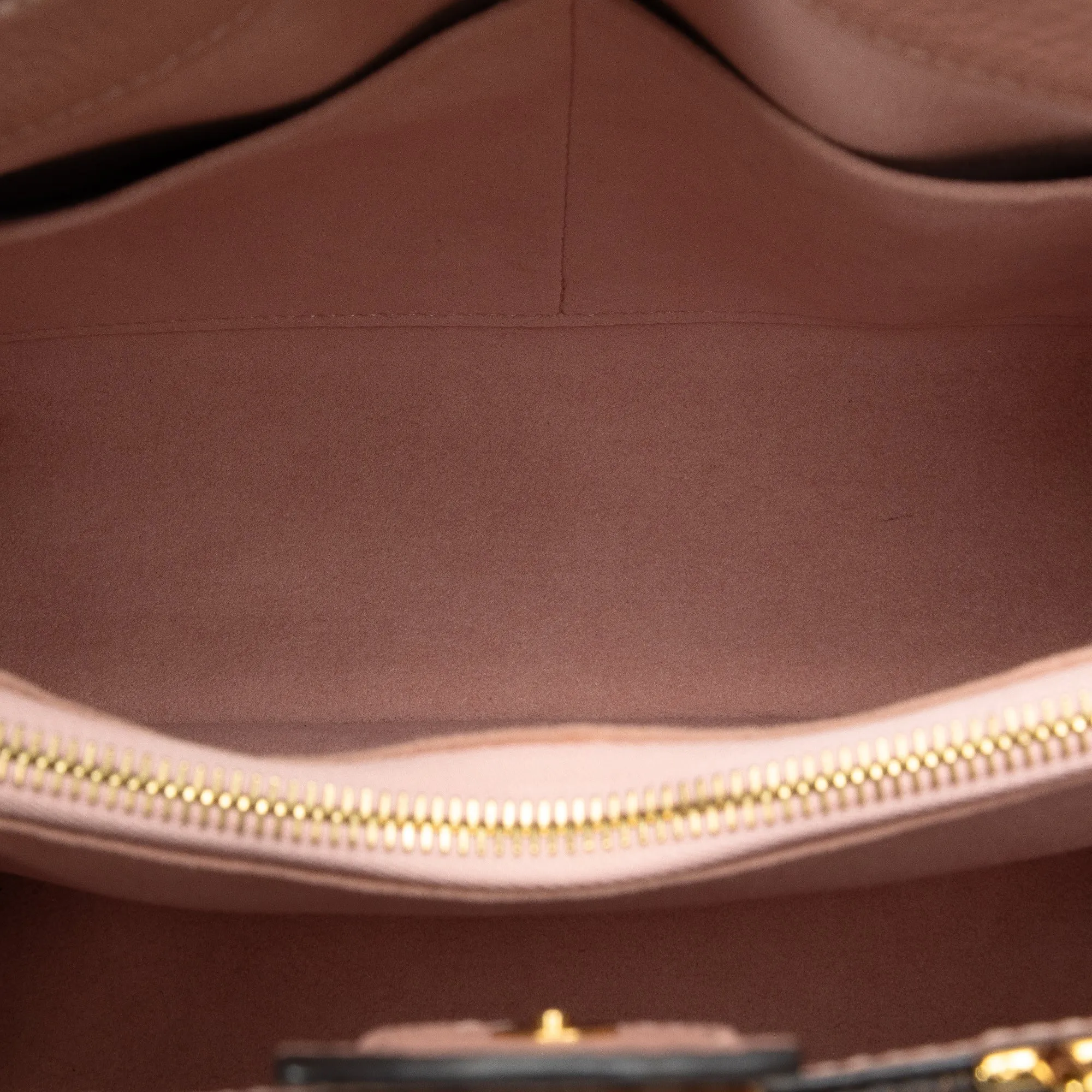Brown Louis Vuitton Damier Ebene Brittany Satchel