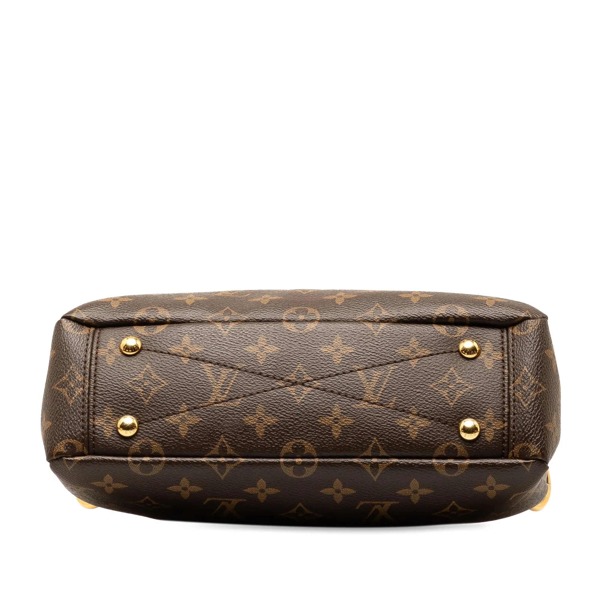 Brown Louis Vuitton Monogram Pallas BB Satchel