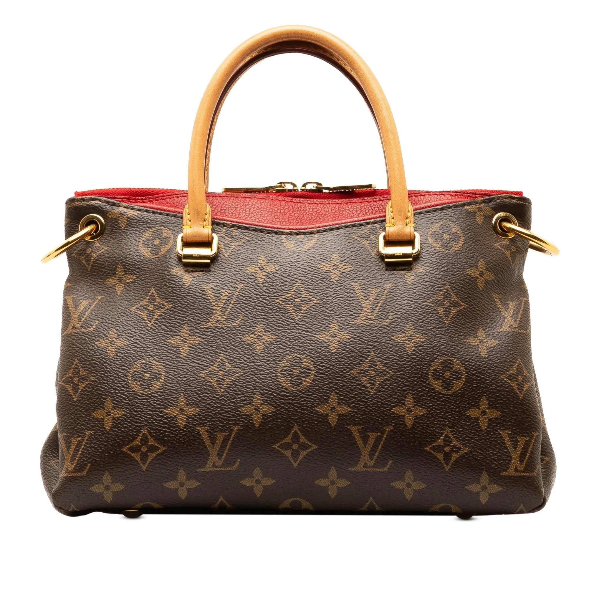 Brown Louis Vuitton Monogram Pallas BB Satchel