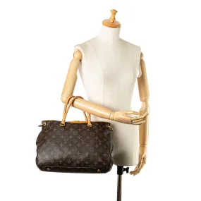 Brown Louis Vuitton Monogram Pallas MM Satchel