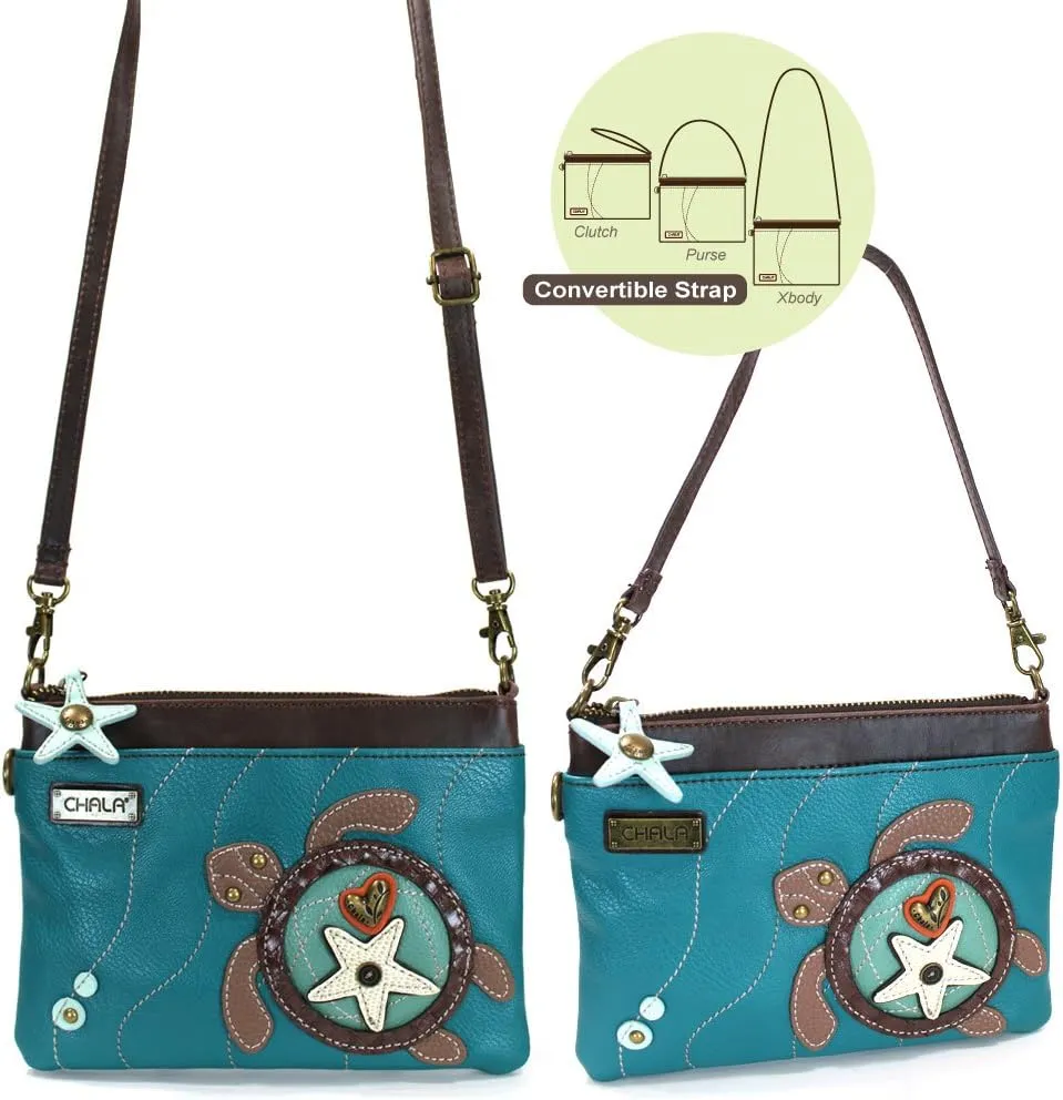 CHALA Mini Crossbody/Purse with Convertible Strap Stylish, Compact, Versatile