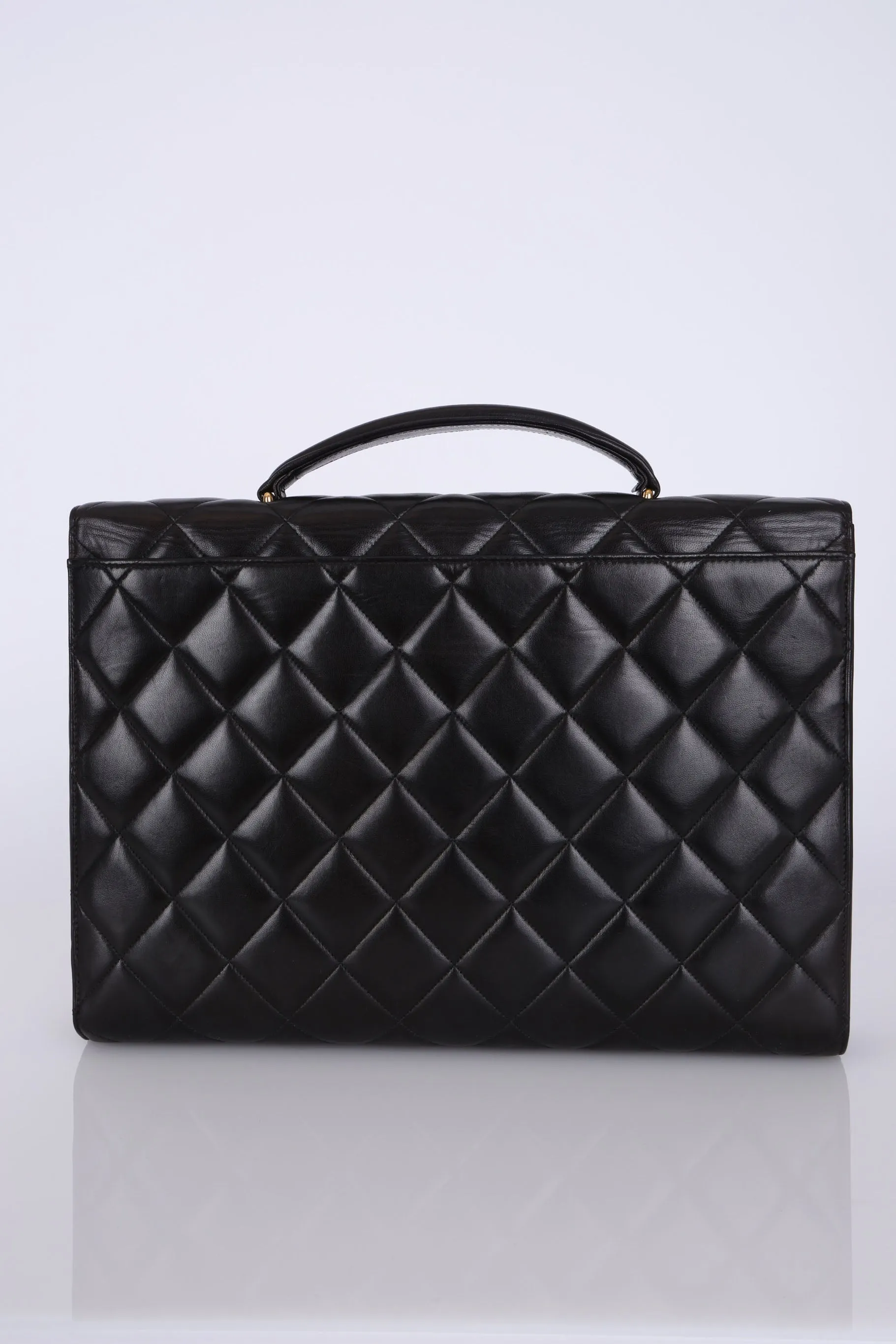 Chanel 1997 Lambskin Briefcase