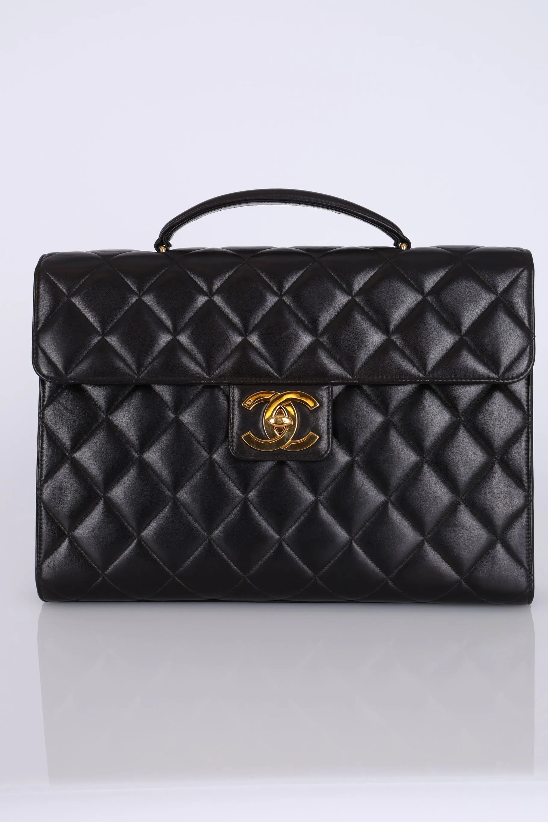 Chanel 1997 Lambskin Briefcase