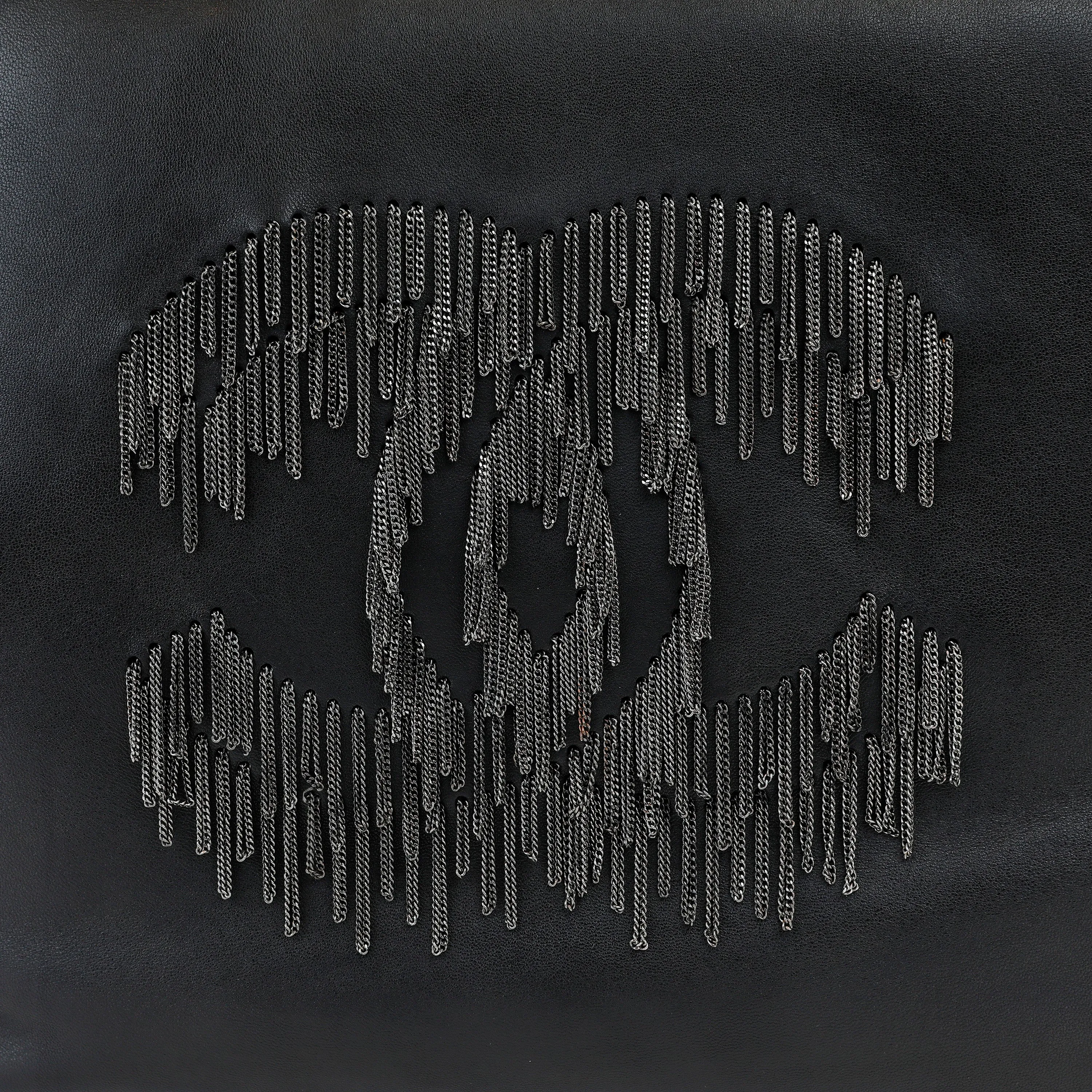 Chanel Black Lambskin Grand Cabernet Tote with Dripping Chains