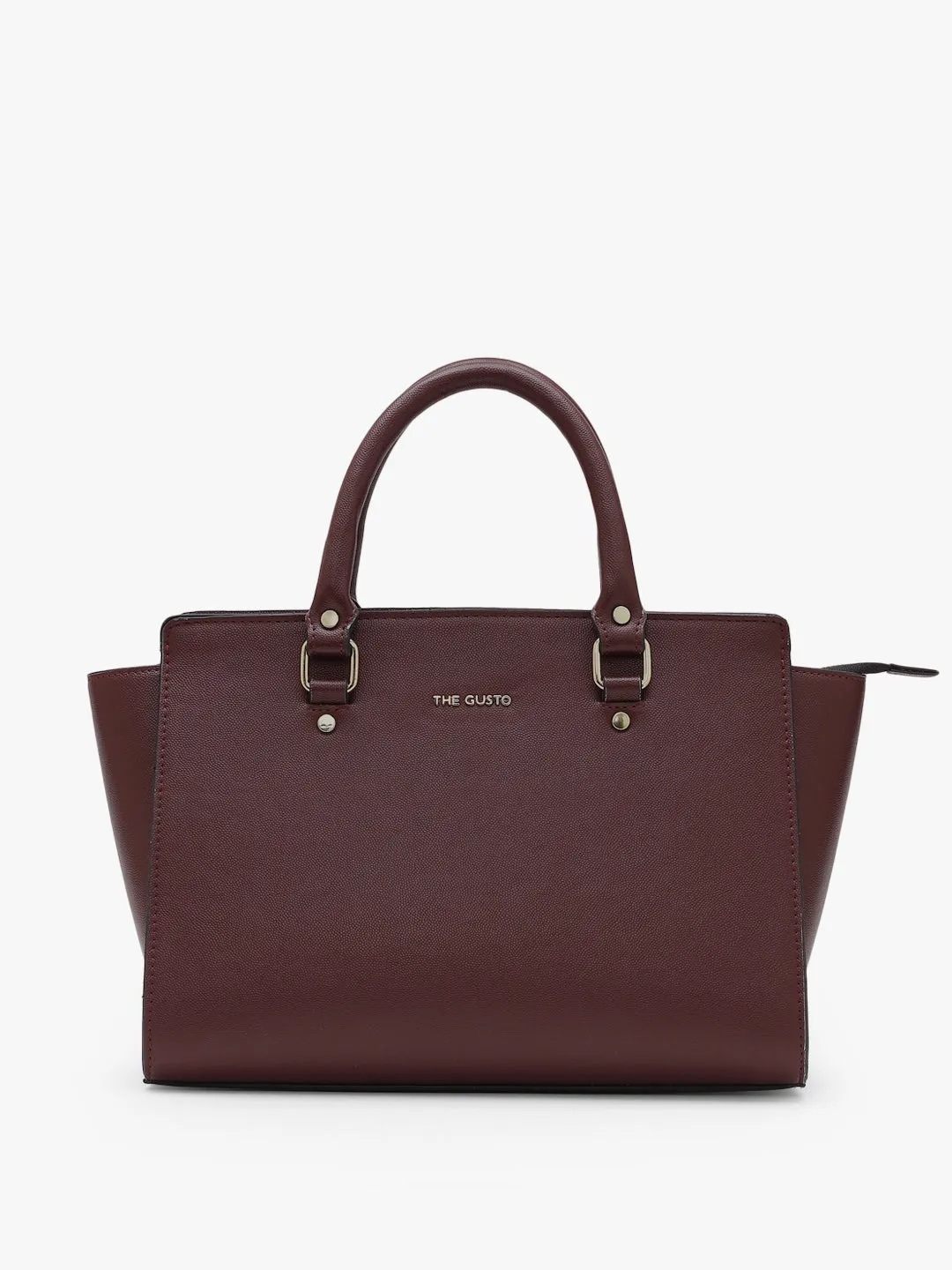 Elora Satchel Sling - Maroon   Wallet Combo