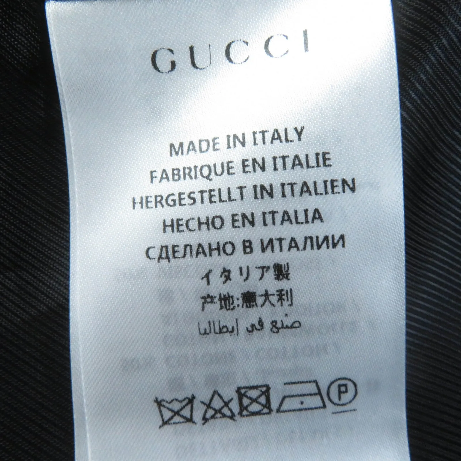 GUCCI tailored jacket 469285 cotton Navy 38