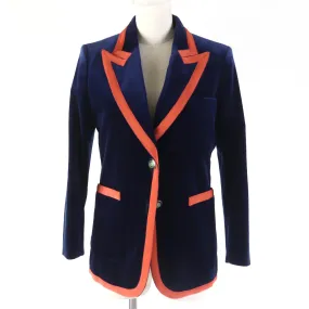 GUCCI tailored jacket 469285 cotton Navy 38