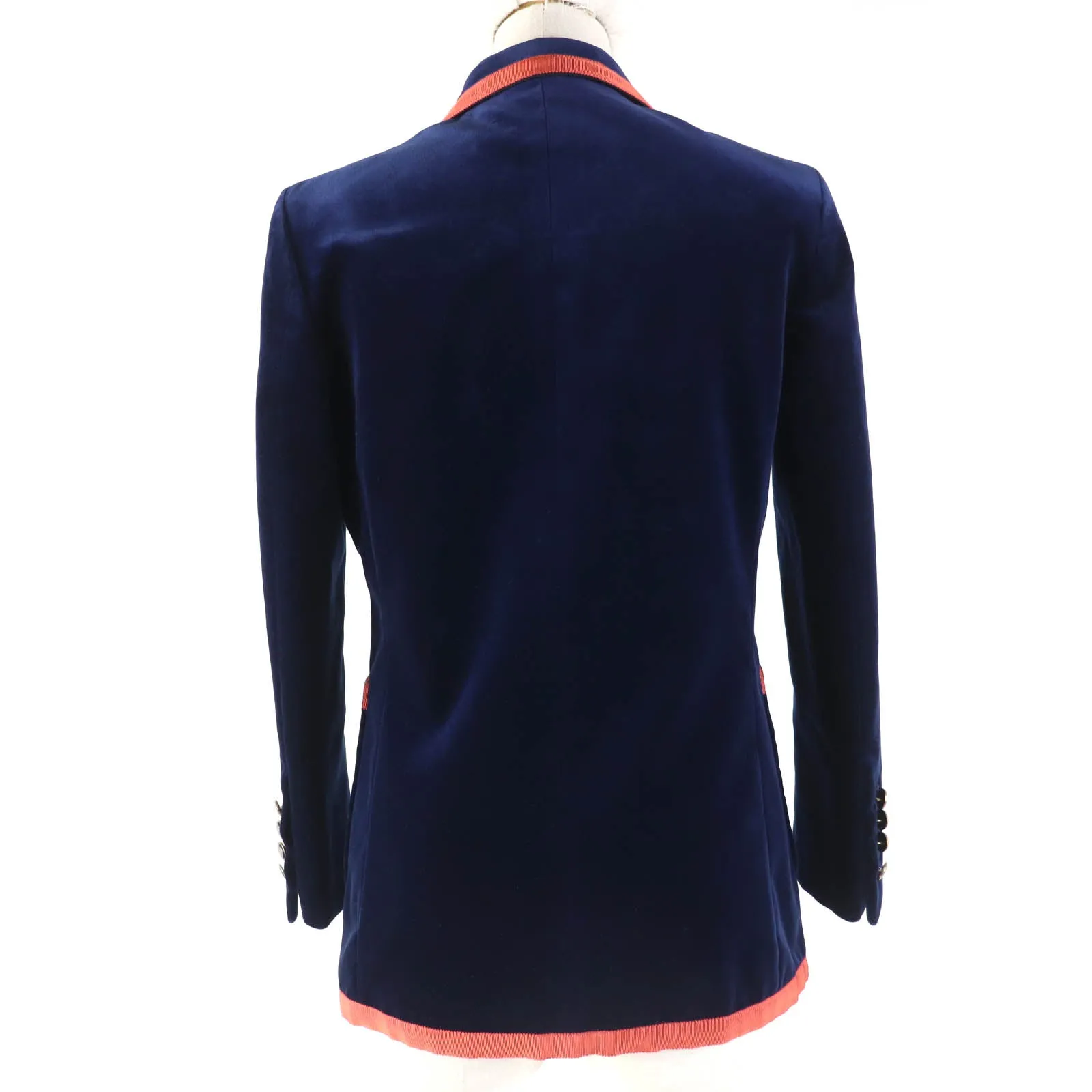GUCCI tailored jacket 469285 cotton Navy 38