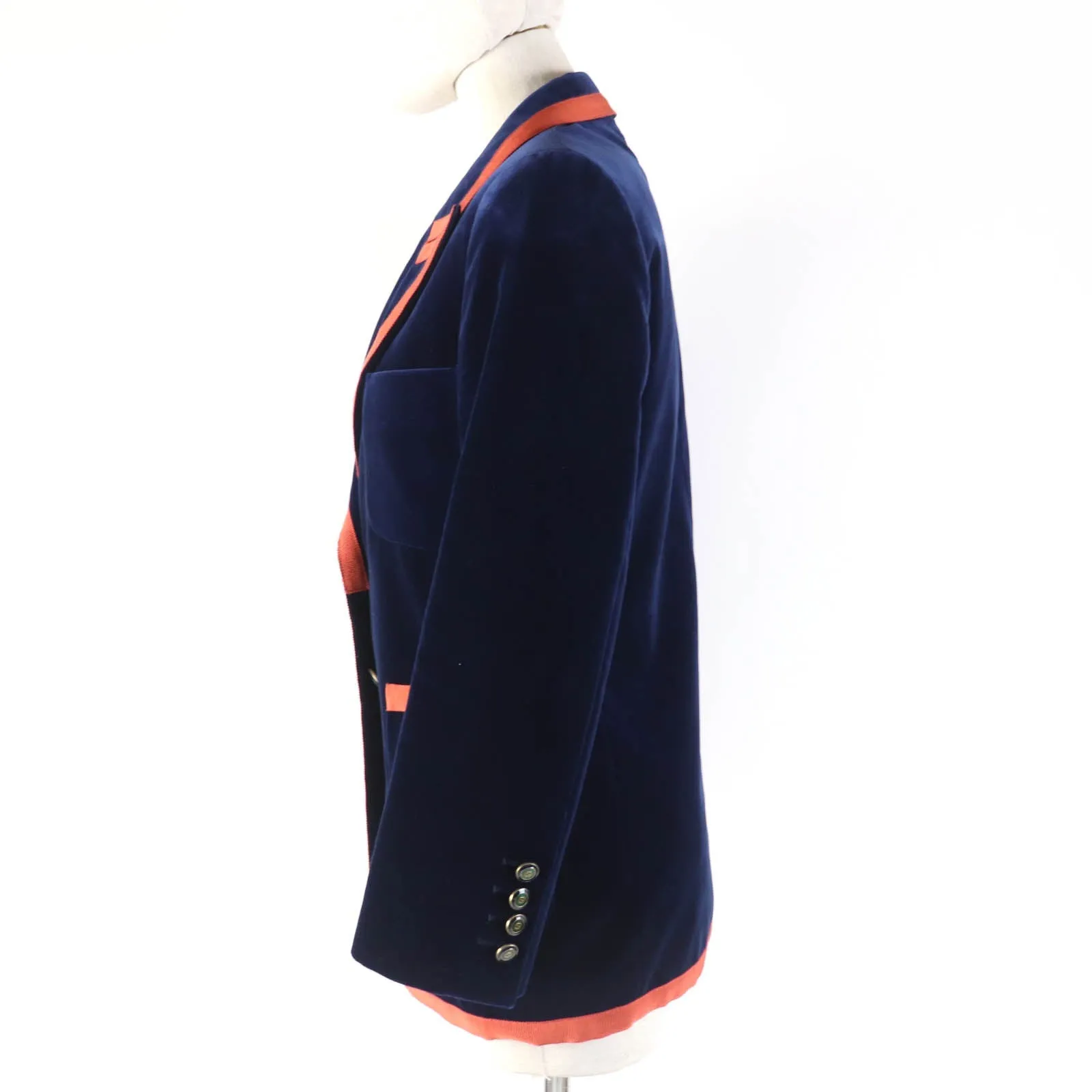 GUCCI tailored jacket 469285 cotton Navy 38
