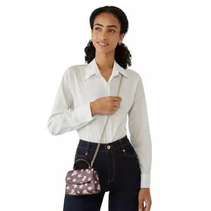 Kate Spade Darcy K9405 Micro Satchel In Deep Berry