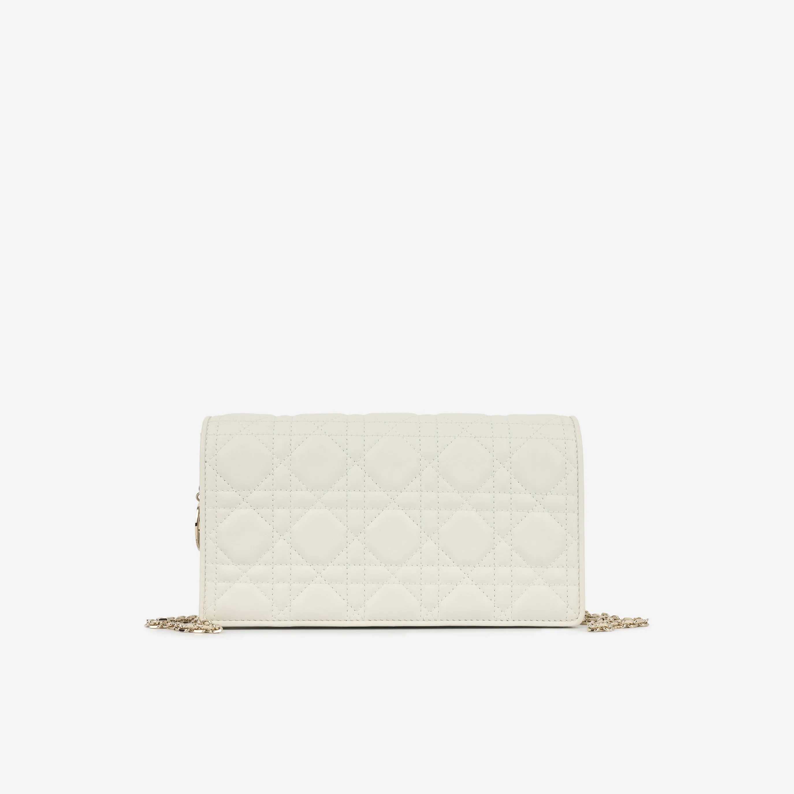 Lady Trendy Inspired Dior Pouch - Latte Cannage
