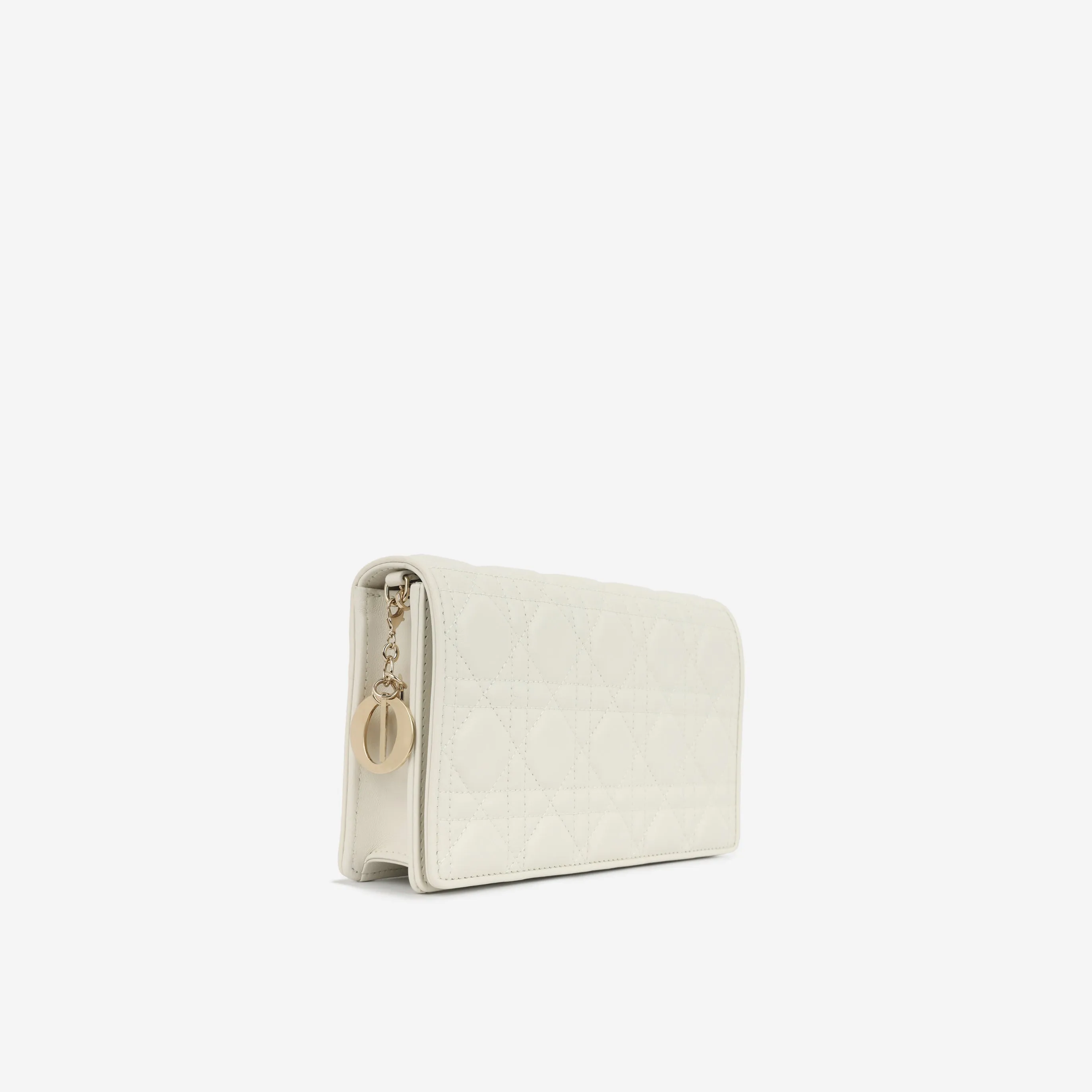 Lady Trendy Inspired Dior Pouch - Latte Cannage