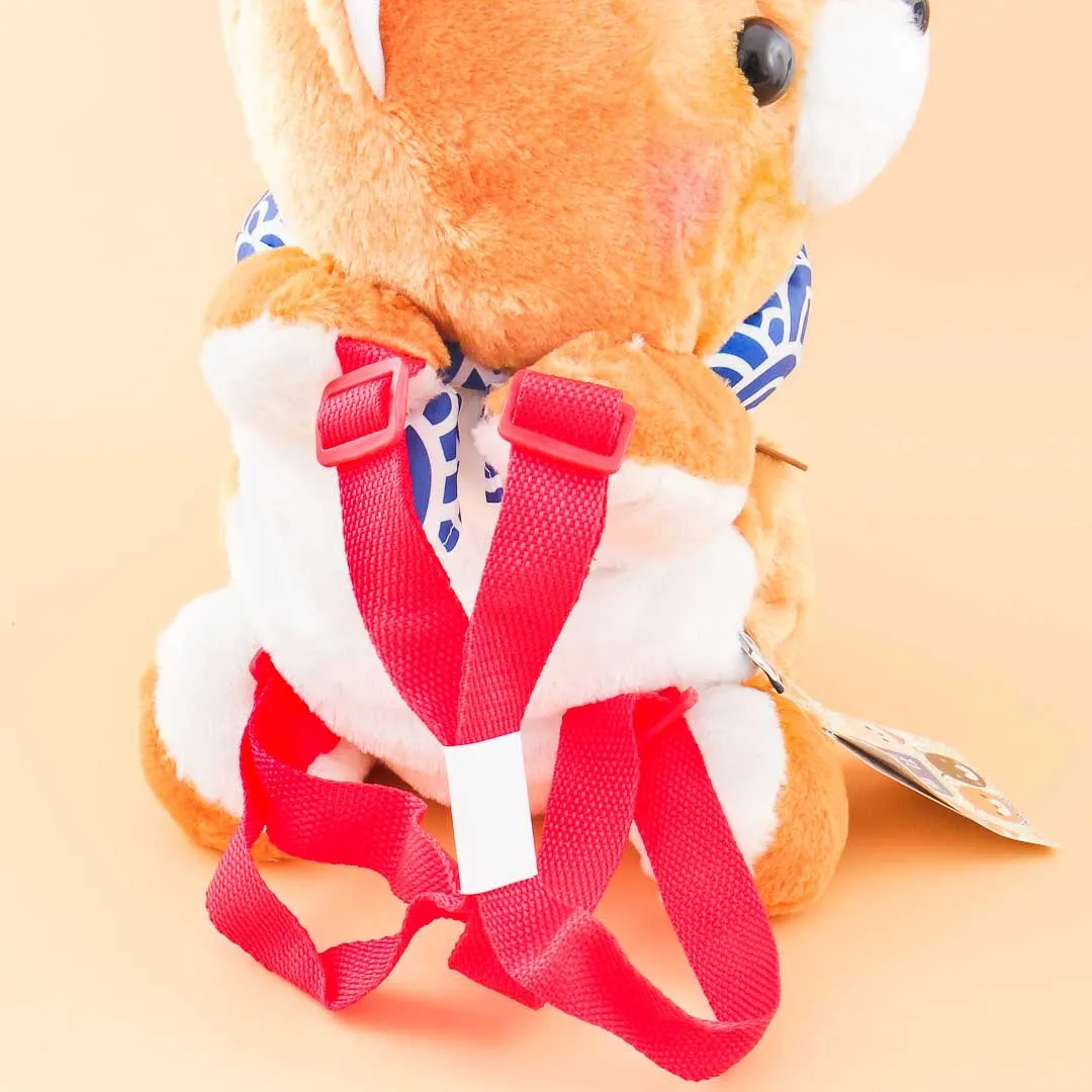 Mameshiba San Kyodai Plushie Backpack