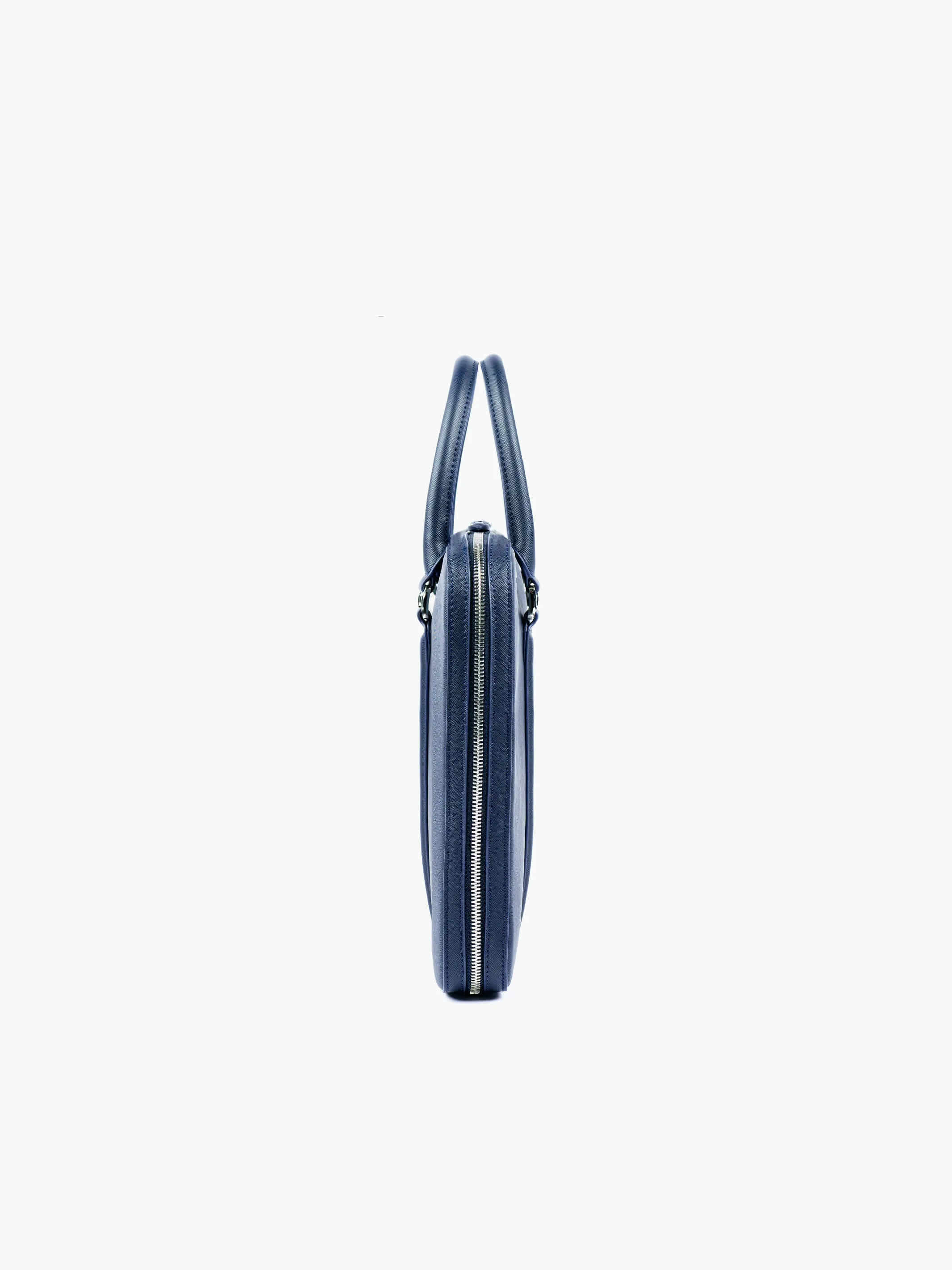 Manhattan Slim Leather Briefcase