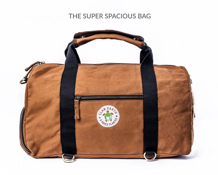Rhino Duffel Bag | 30 L Capacity | Gym Bag | Multi-Functional | Travel Apt