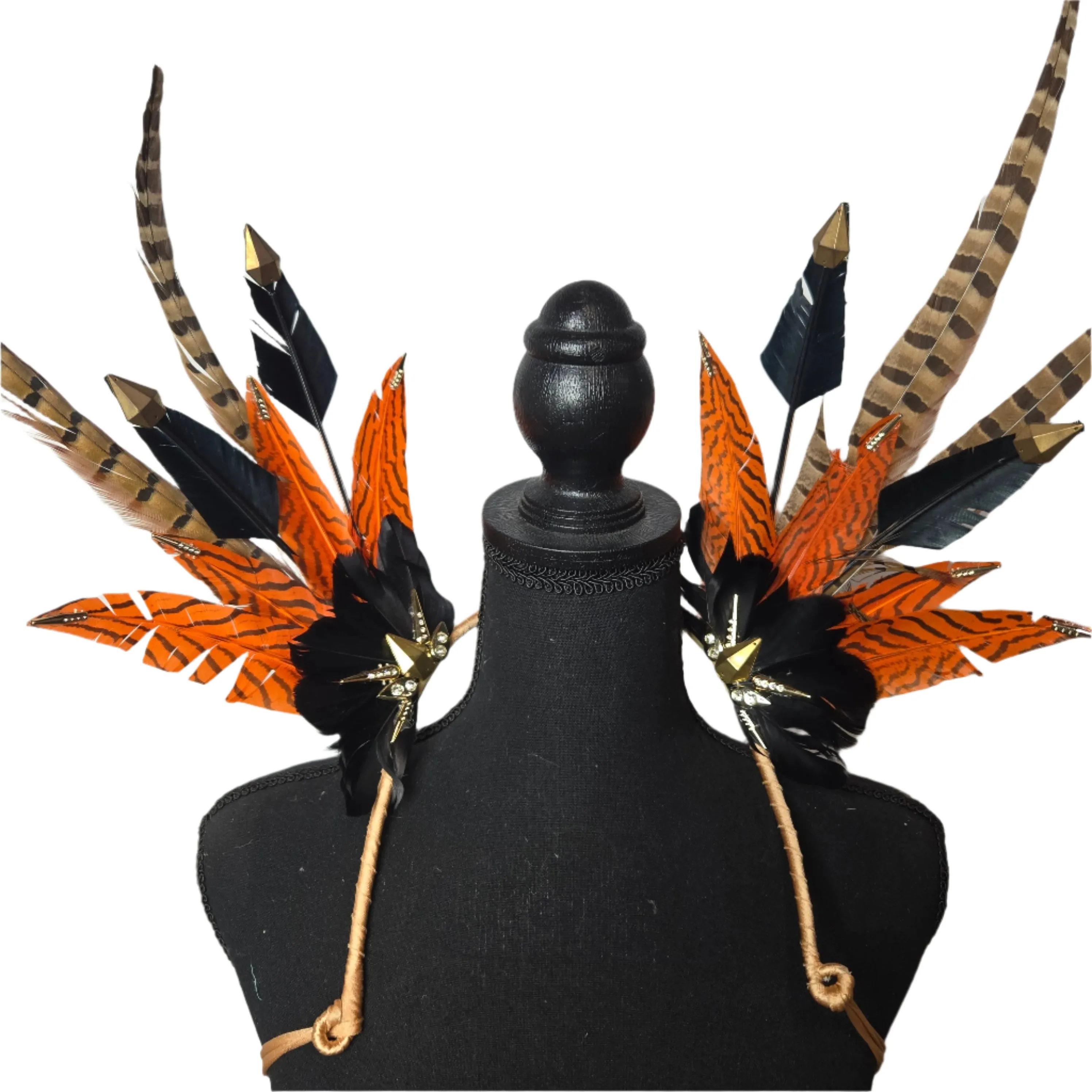 Savannah Blaze Feather Small Collar Wings