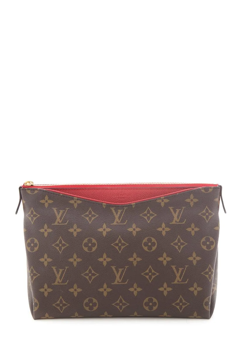 Trendy Inspired Louis Vuitton 2020 Brown Monogram Pallas Beauty Pouch