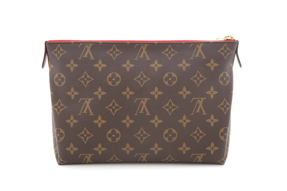 Trendy Inspired Louis Vuitton 2020 Brown Monogram Pallas Beauty Pouch