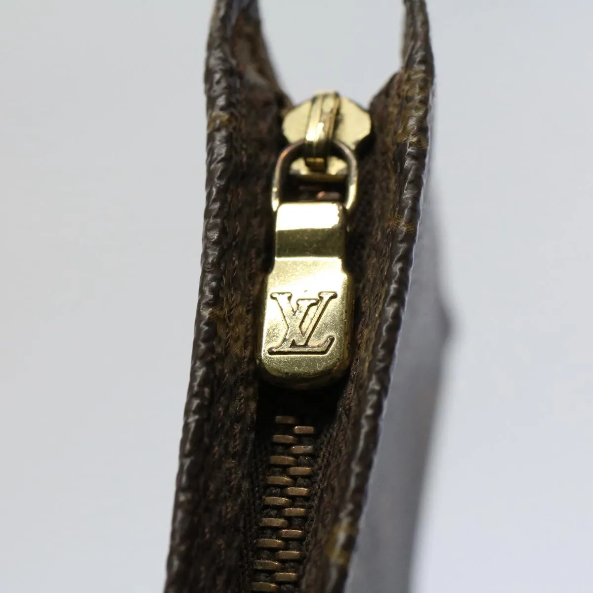 Trendy Inspired Louis Vuitton Monogram Bucket Gm Pouch Accessory Pouch Lv Auth 56969