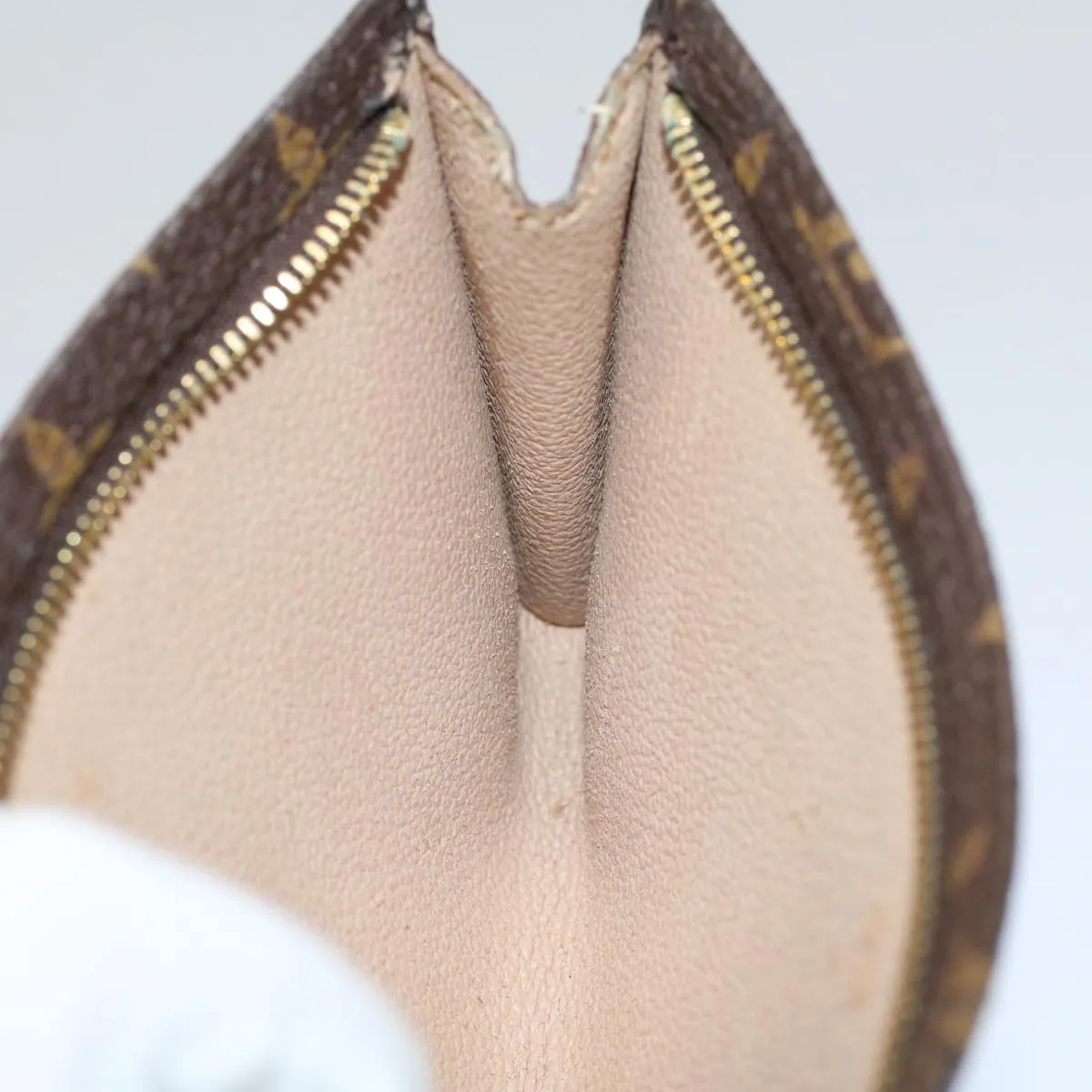 Trendy Inspired Louis Vuitton Monogram Bucket Pm Accessory Pouch Lv Auth Am5054
