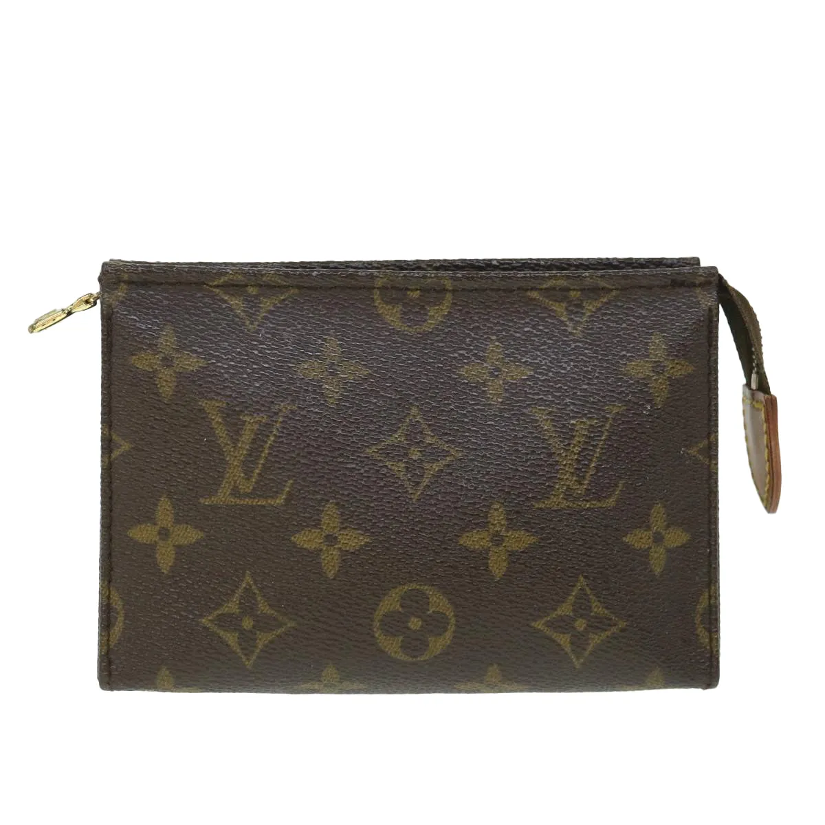 Trendy Inspired Louis Vuitton Monogram Poche Toilette 15 Pouch M47546 Lv Auth 56172