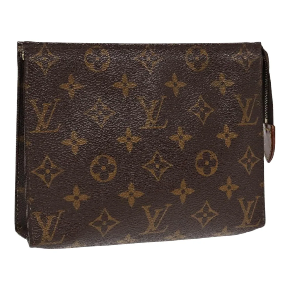 Trendy Inspired Louis Vuitton Monogram Poche Toilette 19 Pouch M47544 Lv Auth 88056