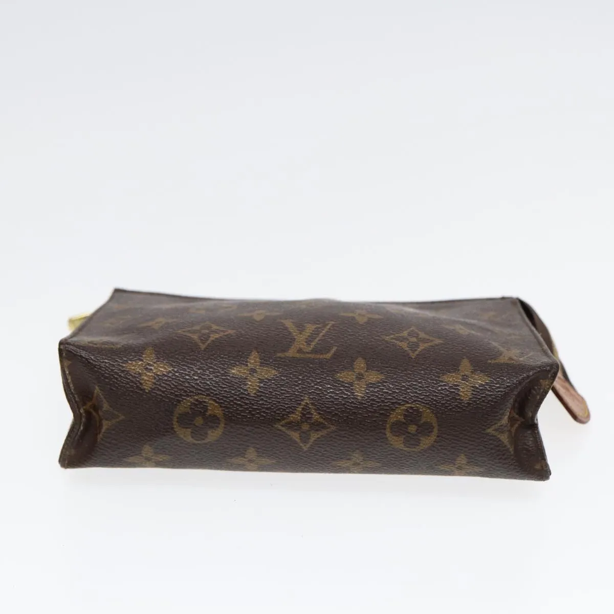 Trendy Inspired Louis Vuitton Monogram Poche Toilette 19 Pouch M47544 Lv Auth 88056