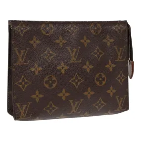Trendy Inspired Louis Vuitton Monogram Poche Toilette 19 Pouch M47544 Lv Auth 88056