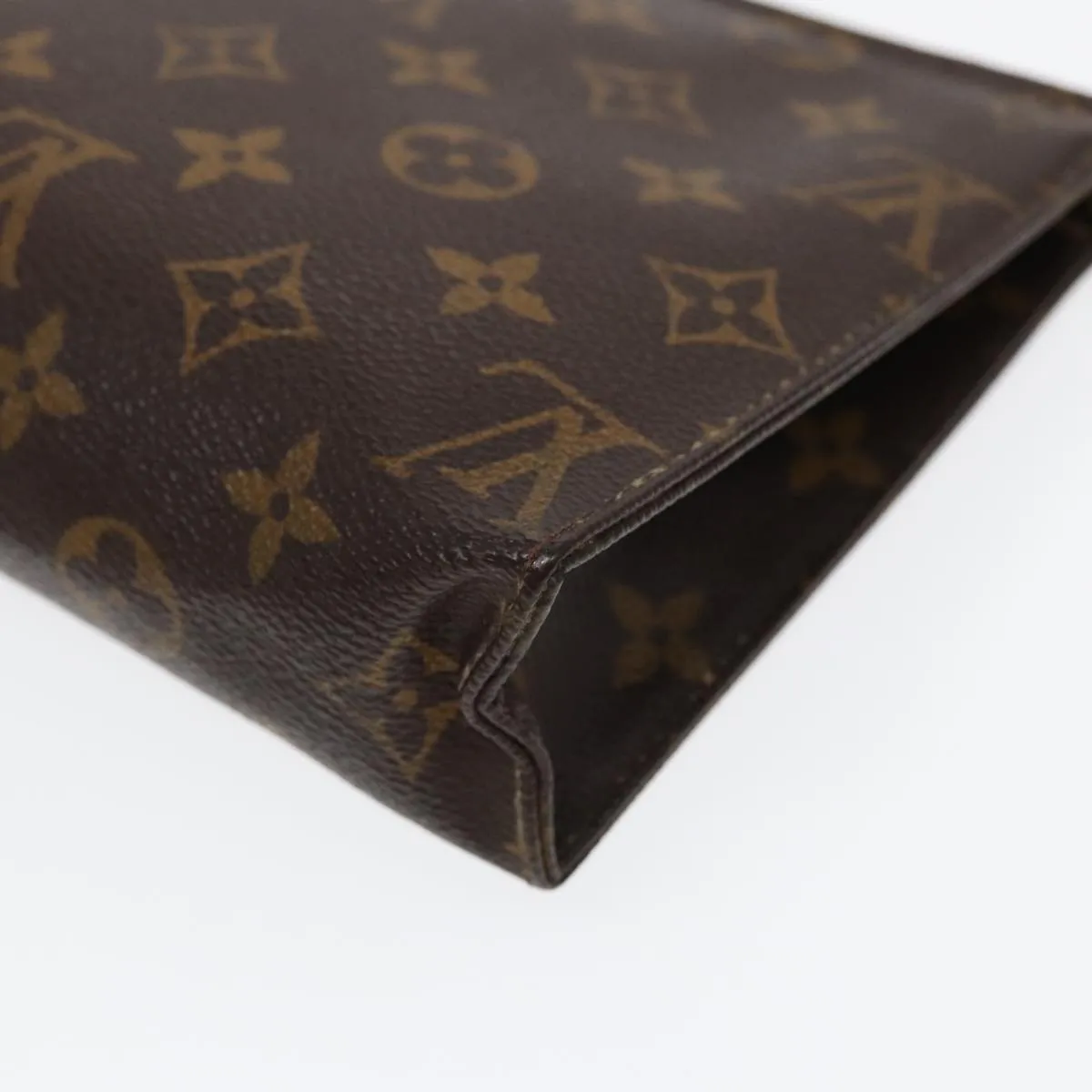 Trendy Inspired Louis Vuitton Monogram Poche Toilette 19 Pouch M47544 Lv Auth 88056