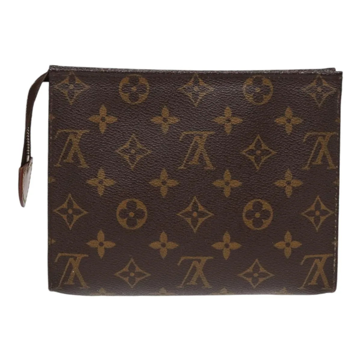 Trendy Inspired Louis Vuitton Monogram Poche Toilette 19 Pouch M47544 Lv Auth 88056