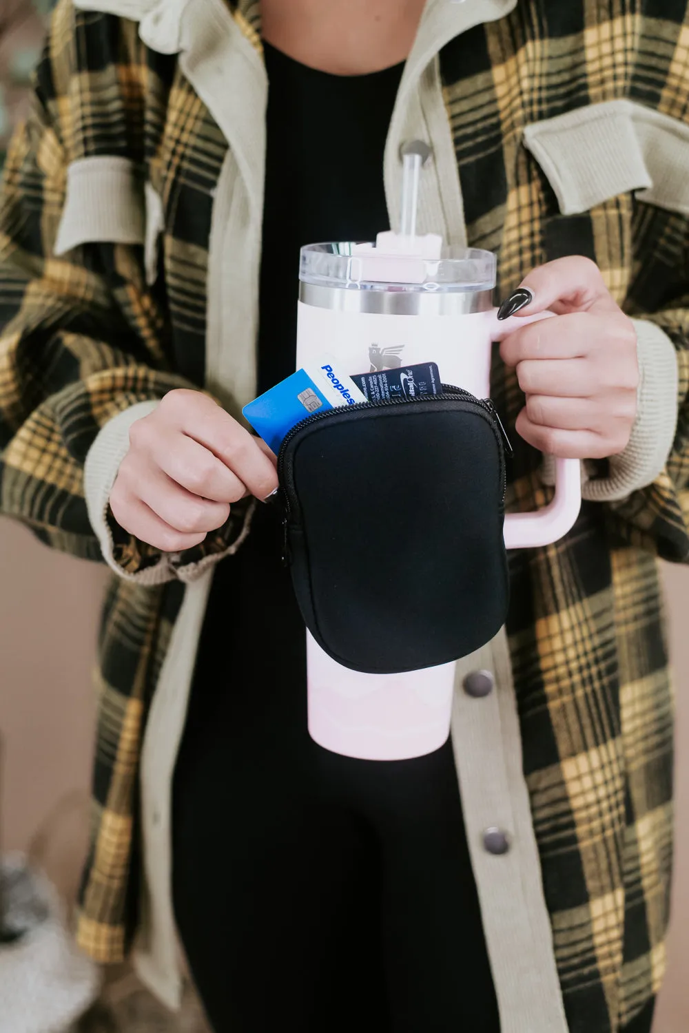 Tumbler Pouch, Black