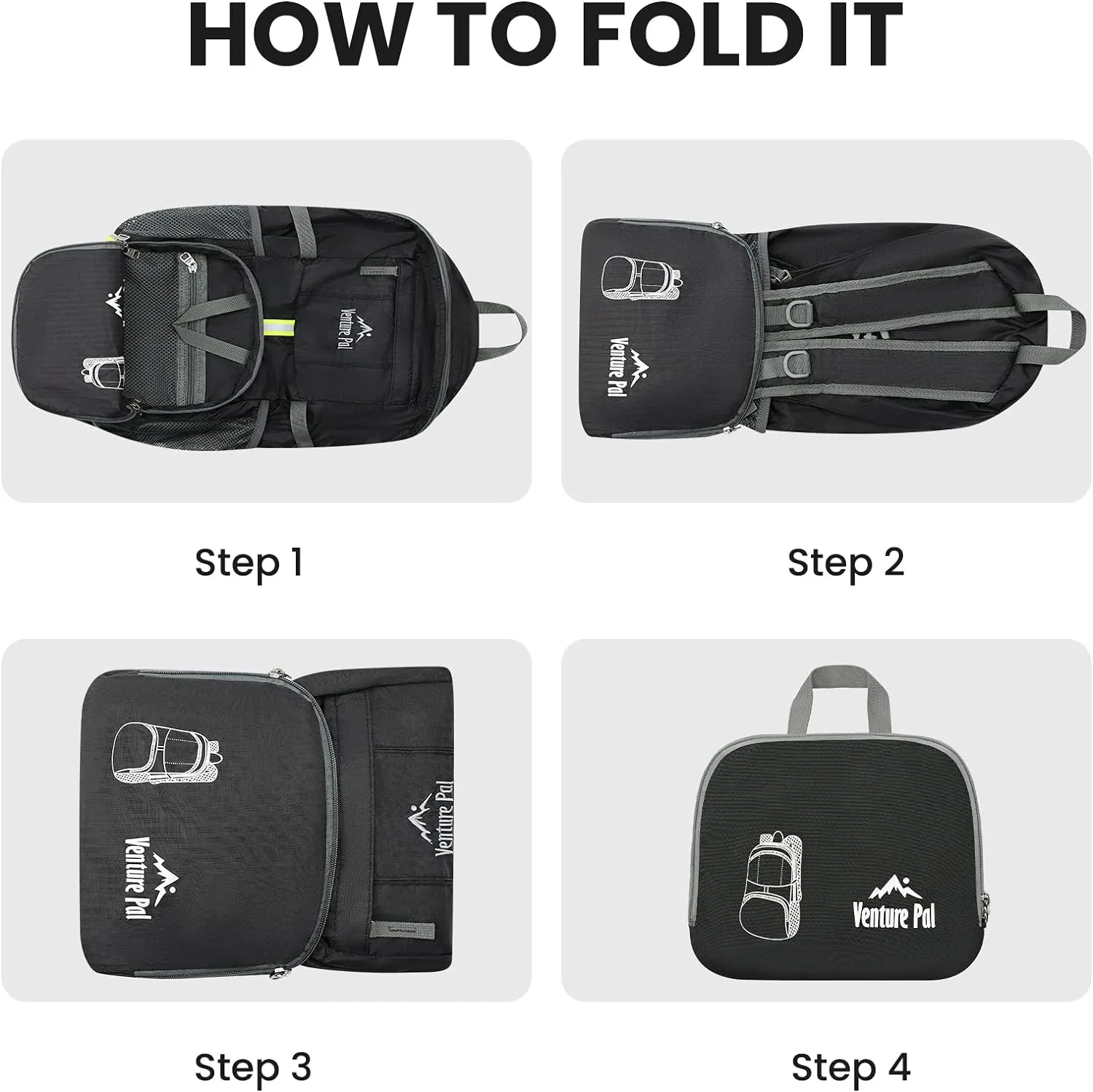 Venture Pal 35L Ultralight Lightweight Packable Foldable Travel Camping Hiking Outdoor Sports Backpack Daypack