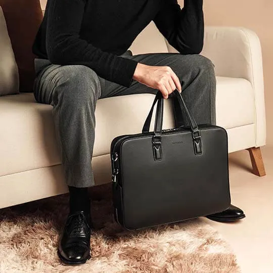 Windsor Deluxe Leather Briefcase